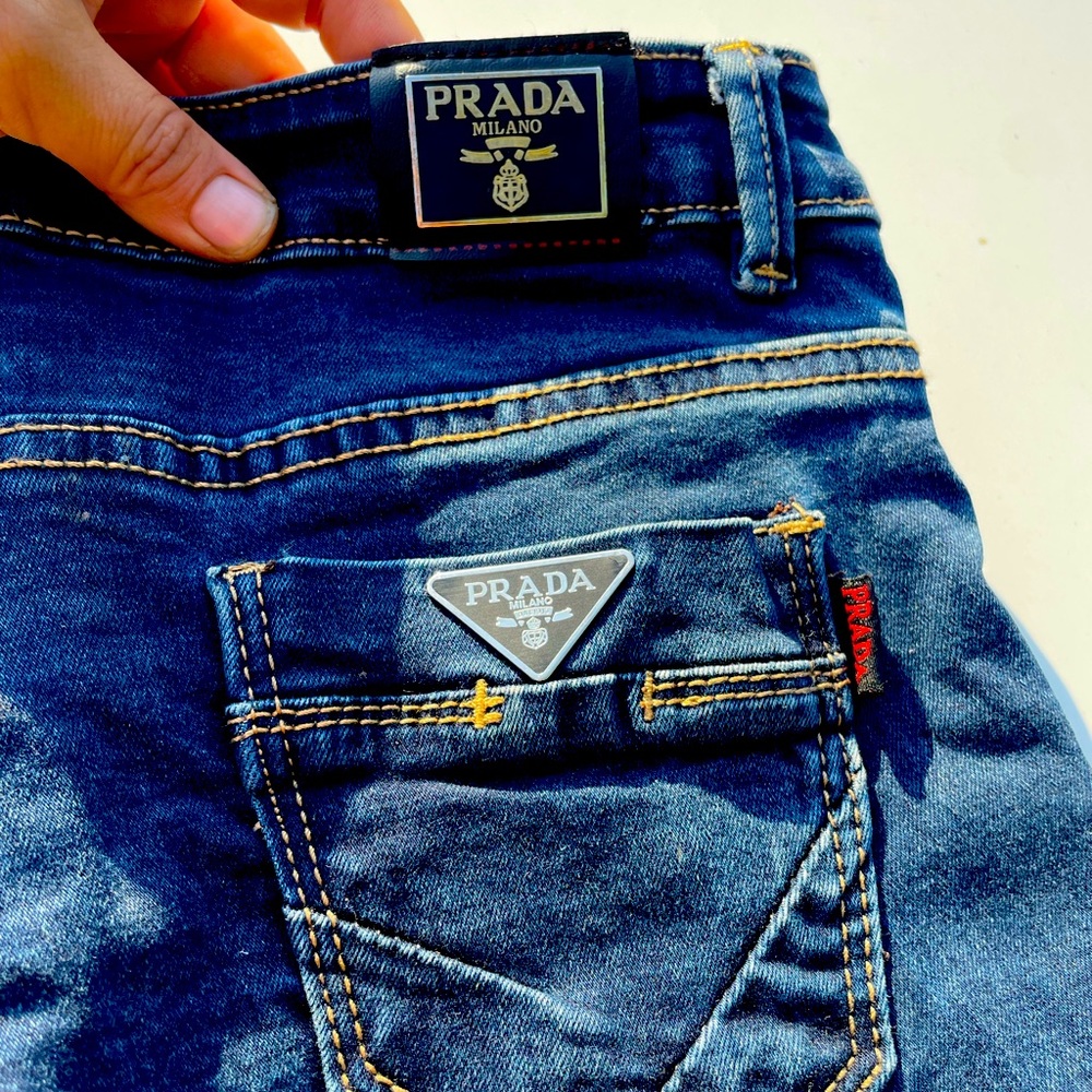Prada super skinny 5 pocket